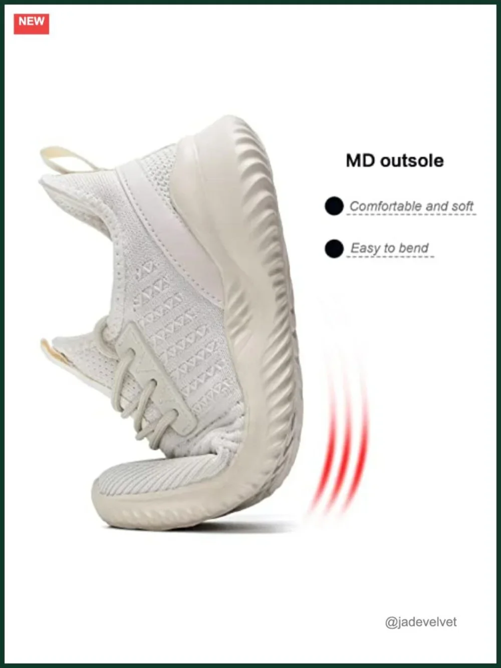 Women's Lightweight Breathable Running Shoes Non Slip Fashion Sneakers Memory